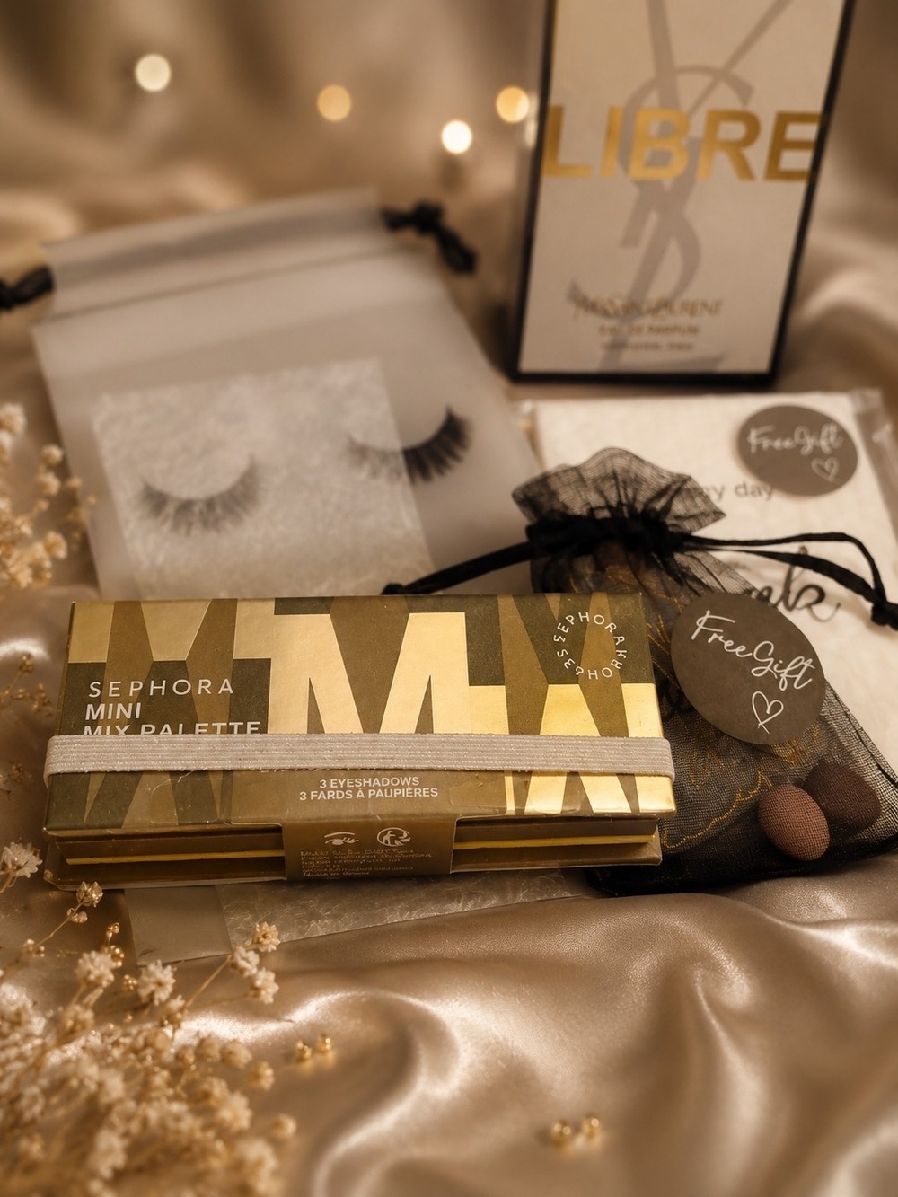 Sephora Mini Mix Eyeshadow Palette Gold